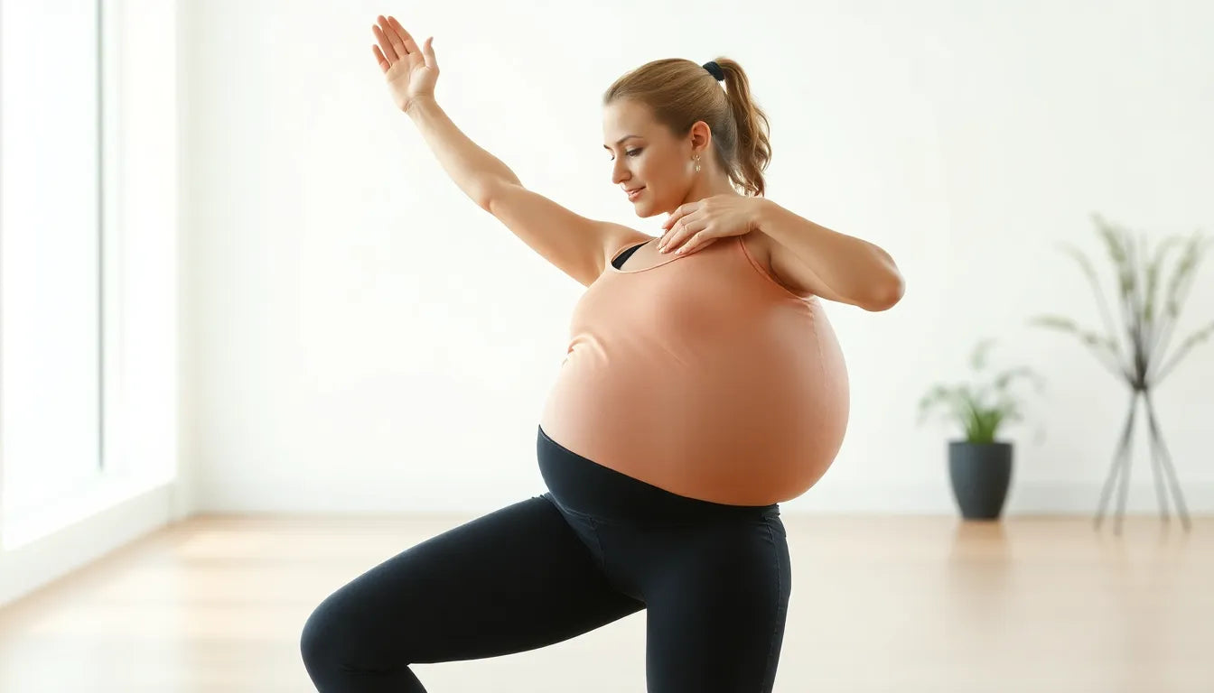 Sanfte dehnübungen für Übungsleser: Wohlfühlen während der Schwangerschaft