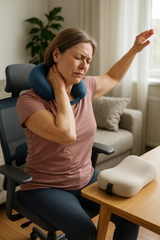 Übungsleser aufgepasst: sanfte Nackenübungen der Rheuma-Liga für mehr Beweglichkeit