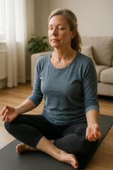 Yoga und meditation für ein stressfreies Leben entdecken