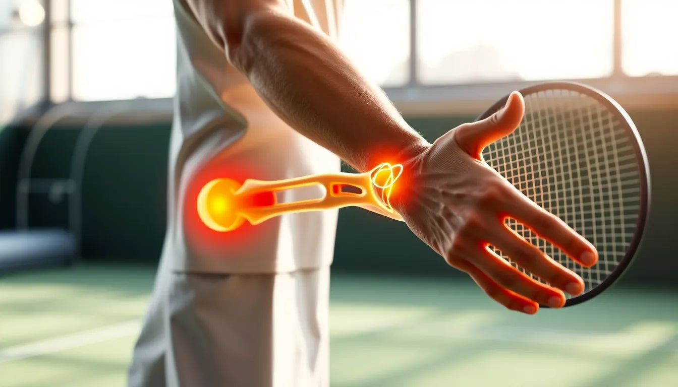 Effektive übungsleser für schmerzfreie tennisalbue