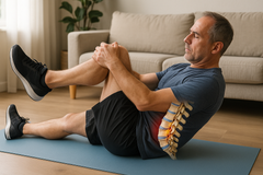 Mit gezielten Übungen den Bandscheibenvorfall in der Lendenwirbelsäule lindern