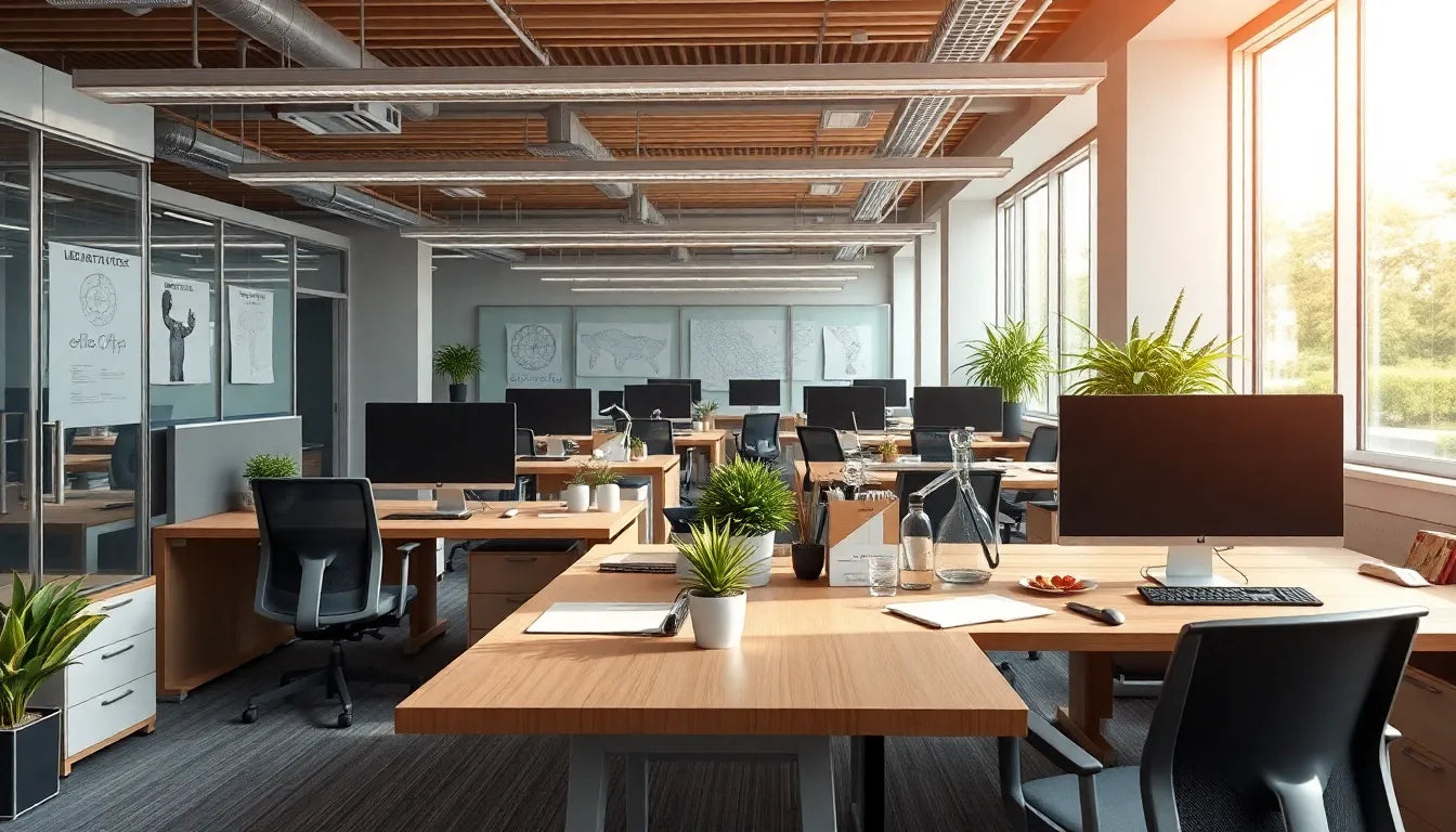 Ergonomie am arbeitsplatz: Wohlbefinden und produktivität steigern