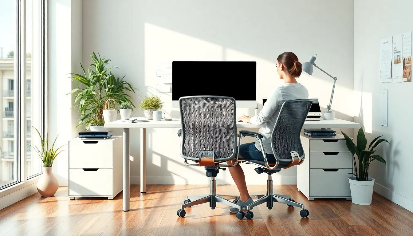 Optimale ergonomie am arbeitsplatz: praktische beispiele für mehr wohlbefinden
