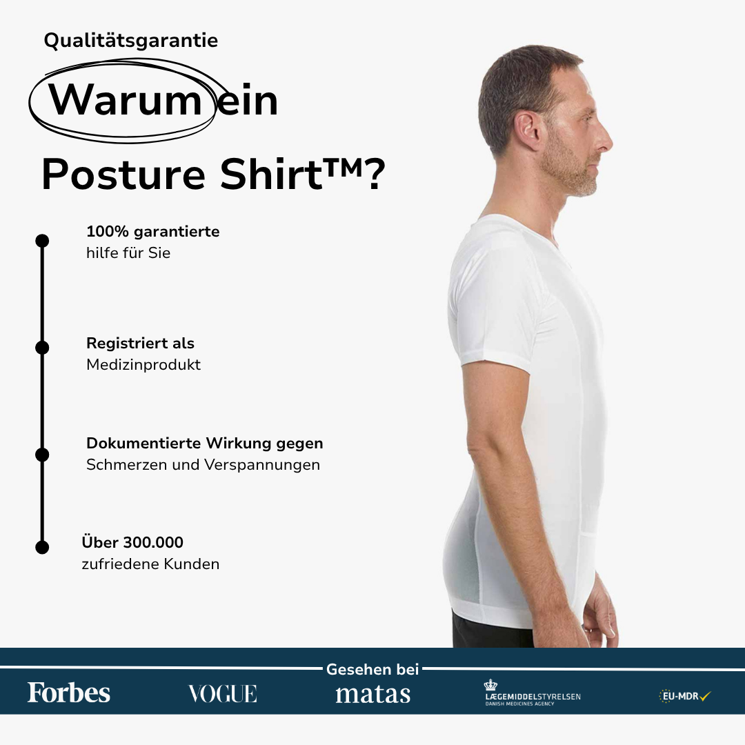 Men's Posture Shirt™ - Blanc