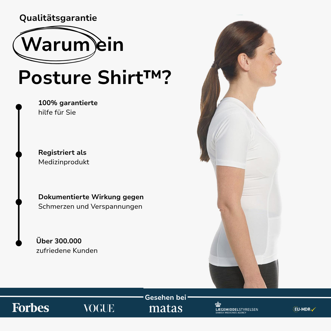 Women's Posture Shirt™ Zipper - Blanc