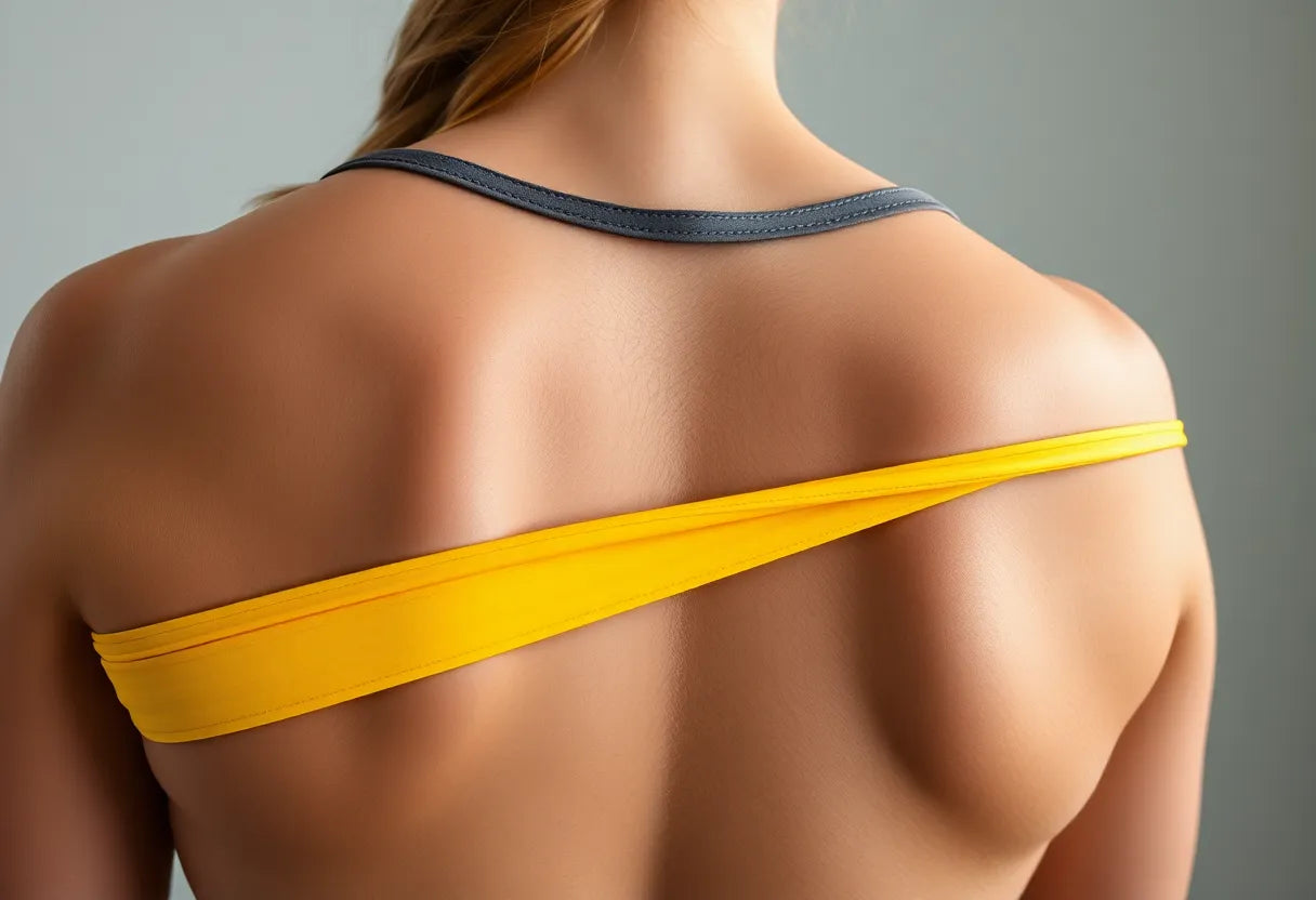 Esercizi efficaci per la sciatica utilizzando una fascia di resistenza