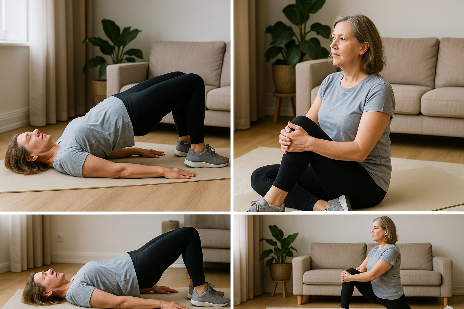 Entdecke effektive Übungen, um einen eingeklemmten Nerv in der Hüfte zu lindern