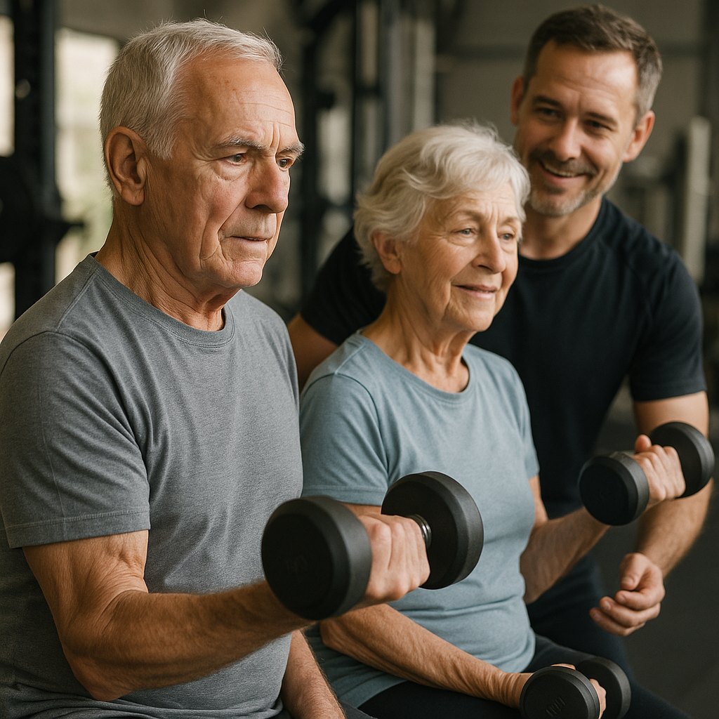 Krafttraining für Senioren: der Schlüssel zu mehr Vitalität und Lebensfreude