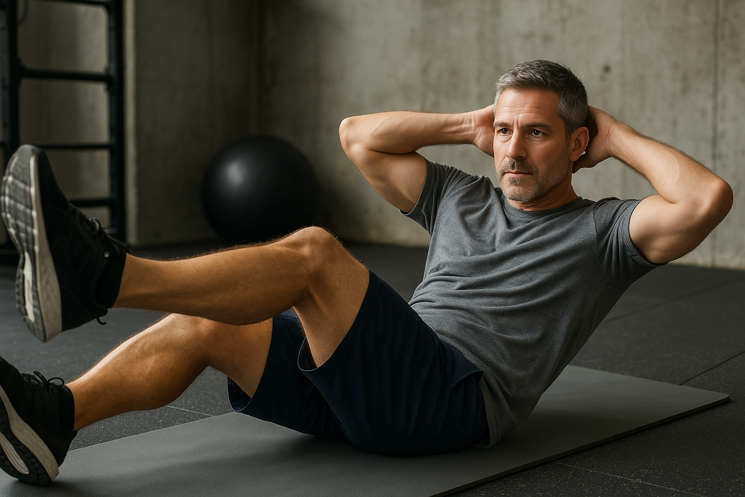 Erreiche deine fitnessziele mit diesen bauchmuskelübungen für zuhause