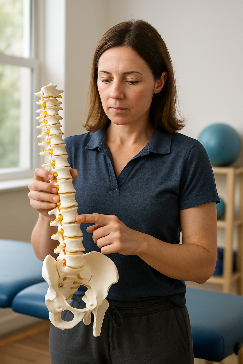 Erfahre alles über die Lendenwirbelsäule: Aufbau und Funktion im Alltag