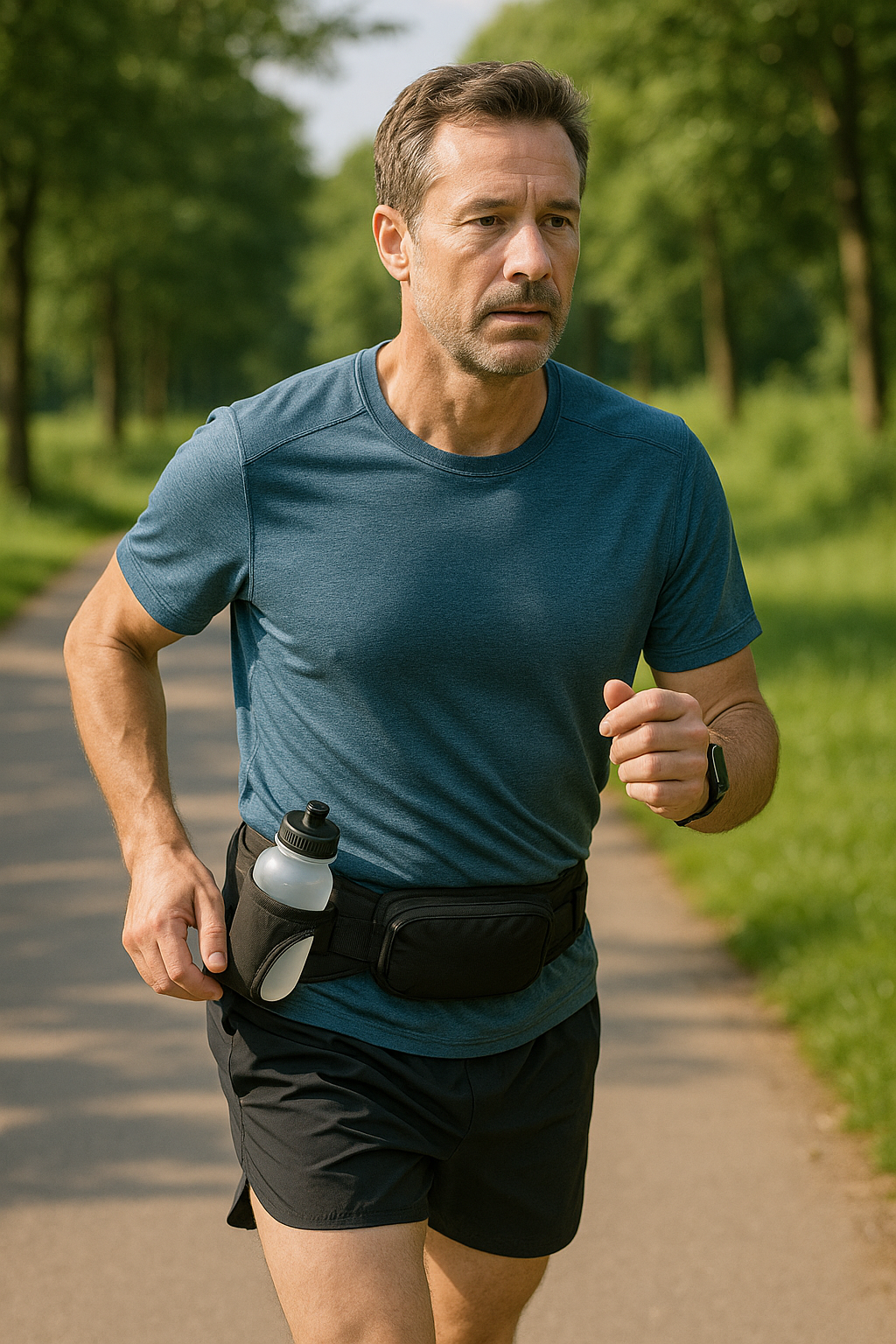 Entdecke die Vorteile eines trinkgürtels beim Laufen: Komfort und Hydration in einem