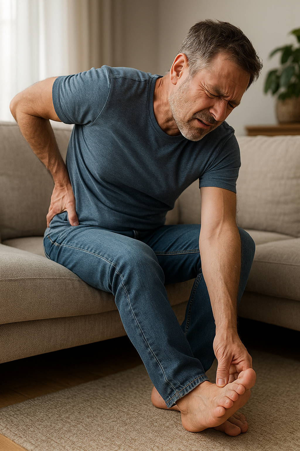 Rückenschmerzen und taube Zehen: was Sie wissen müssen und wie Sie handeln können