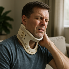 Symptome eines gebrochenen Nackens erkennen und verstehen