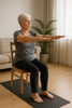 Stuhl pilates: sanfte Übungen für Anfänger und Senioren entdecken