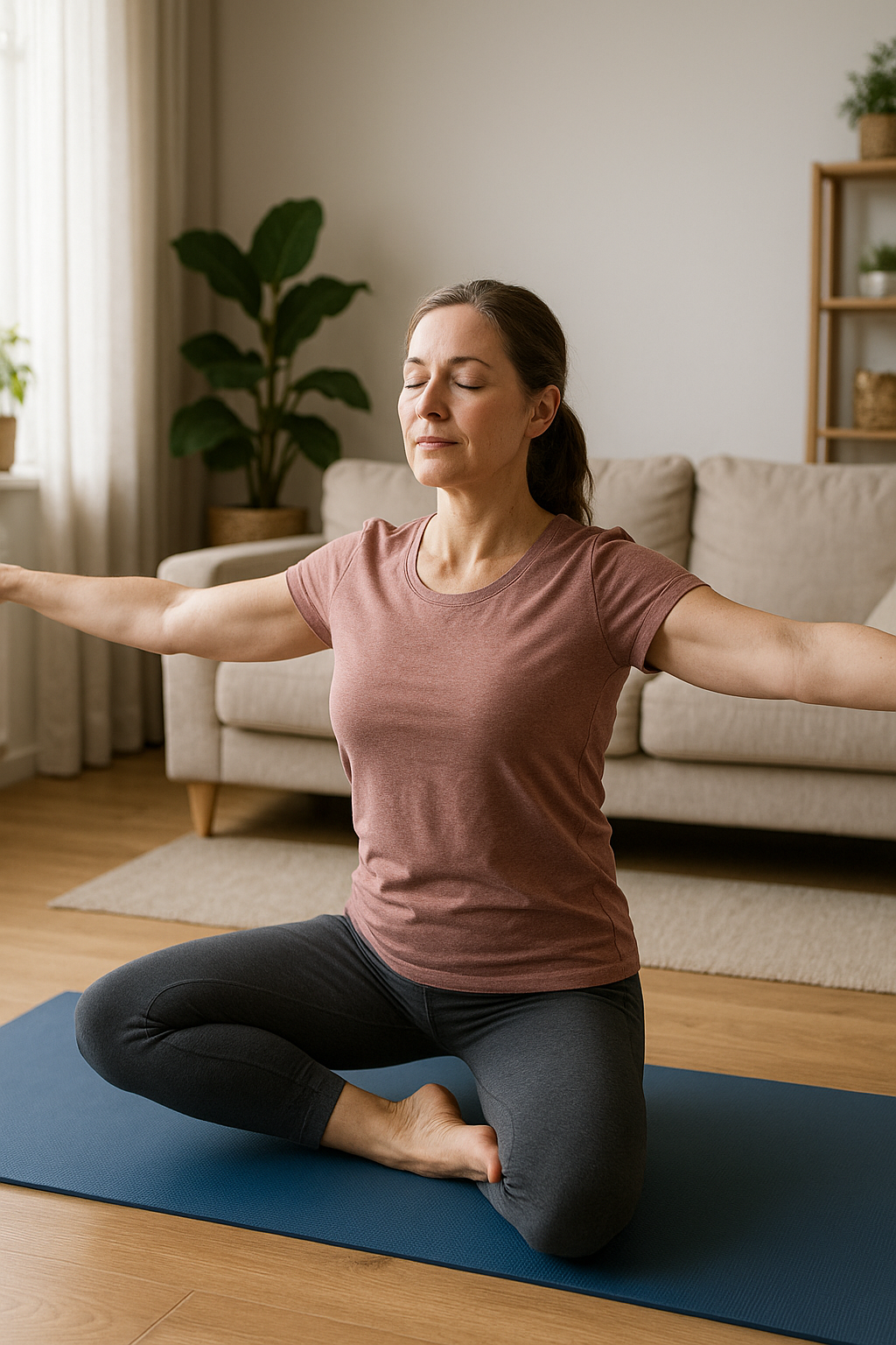 Entdecke, wie yoga deinen körper stärkt und entspannt