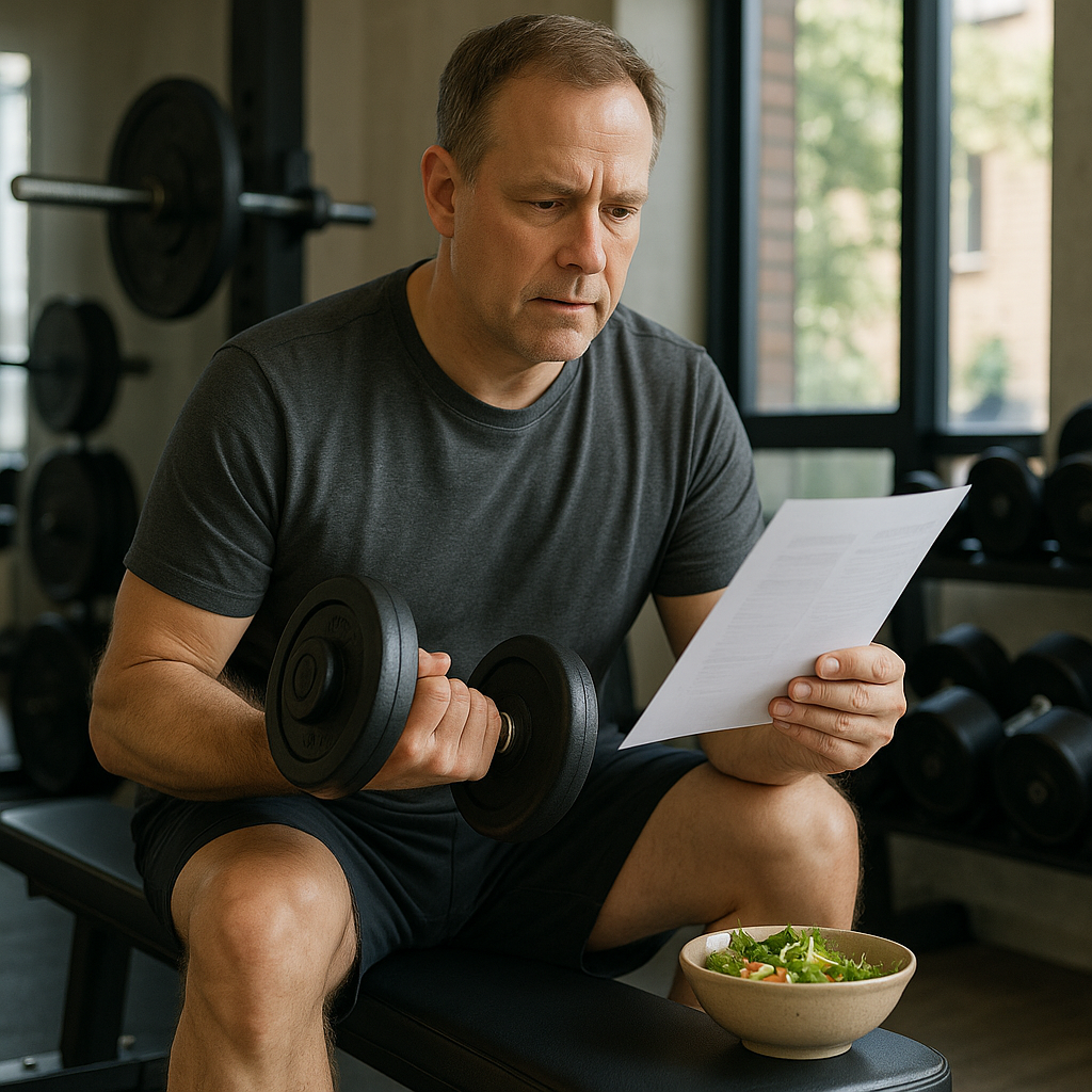 Start mit einem fitnessprogramm für anfänger und erziele schnelle Fortschritte