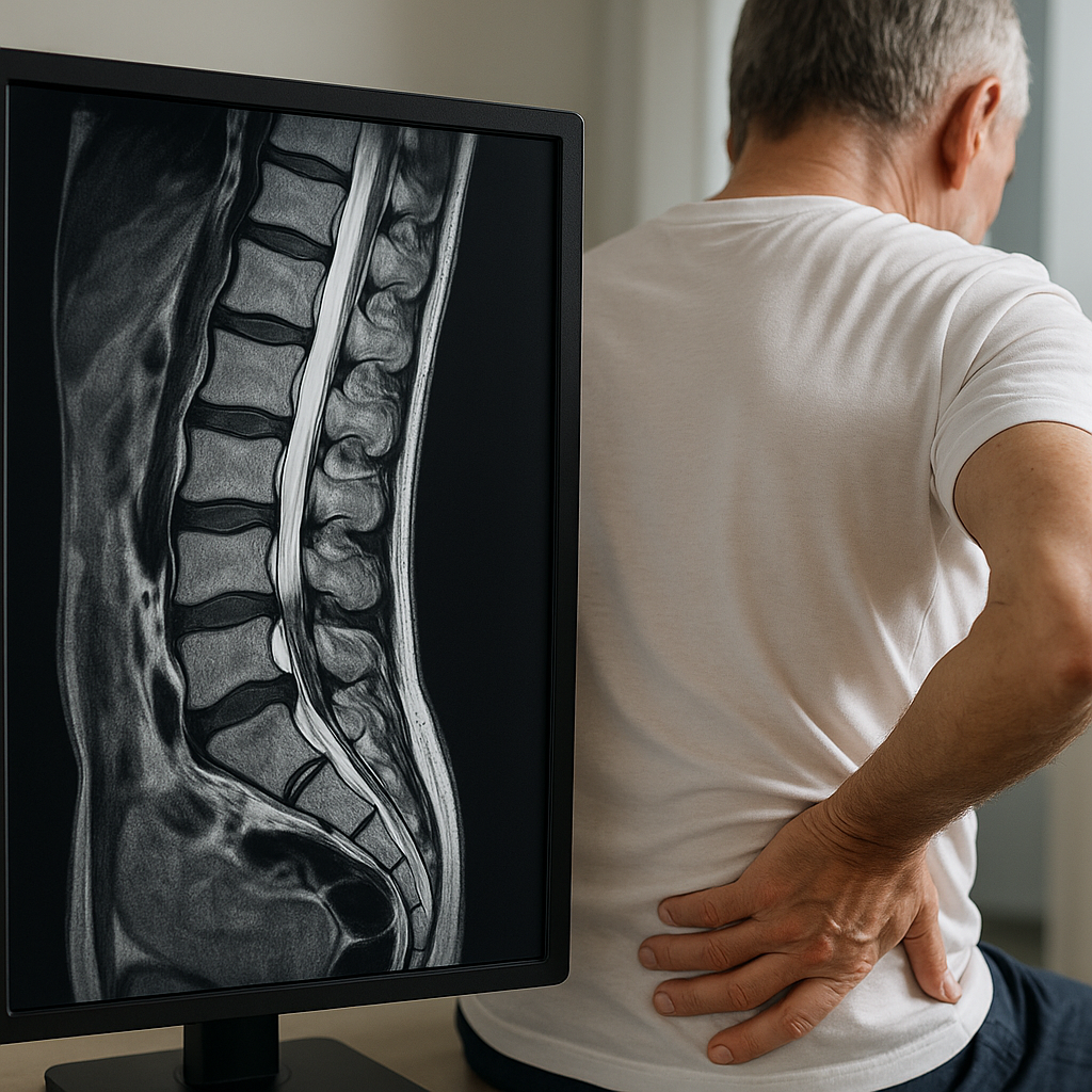 MRT der lendenwirbelsäule: der schmerzfreie Blick ins Innere Ihres Rückens