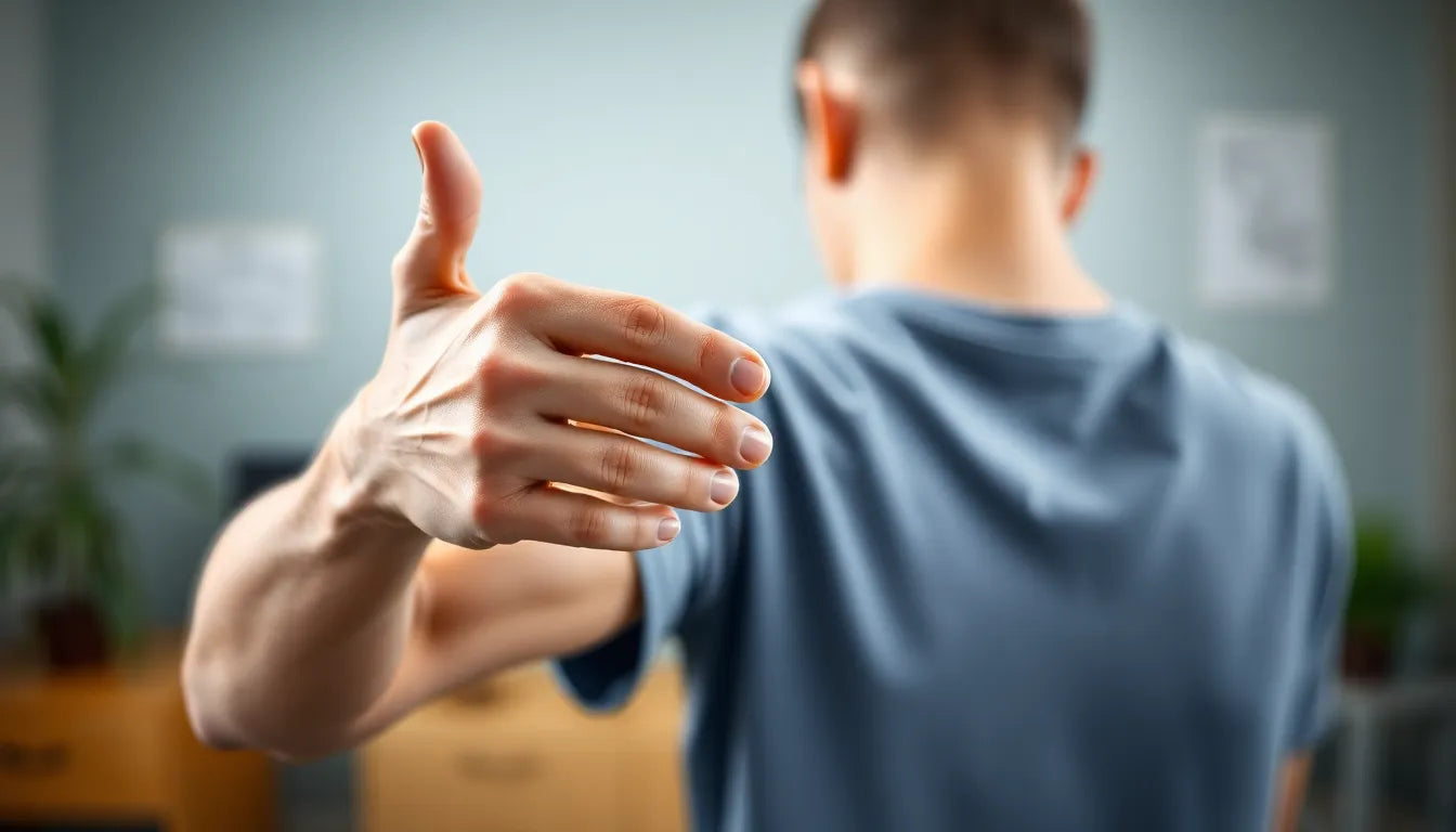 Lettore pratico: semplici esercizi di stretching per braccia e spalle rilassate