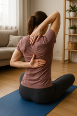 Übungsleser aufgepasst: effektive Übungen für den oberen Rücken, die Verspannungen lösen