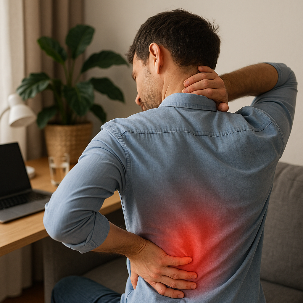 Verspannungen im rücken lösen und frei durchatmen