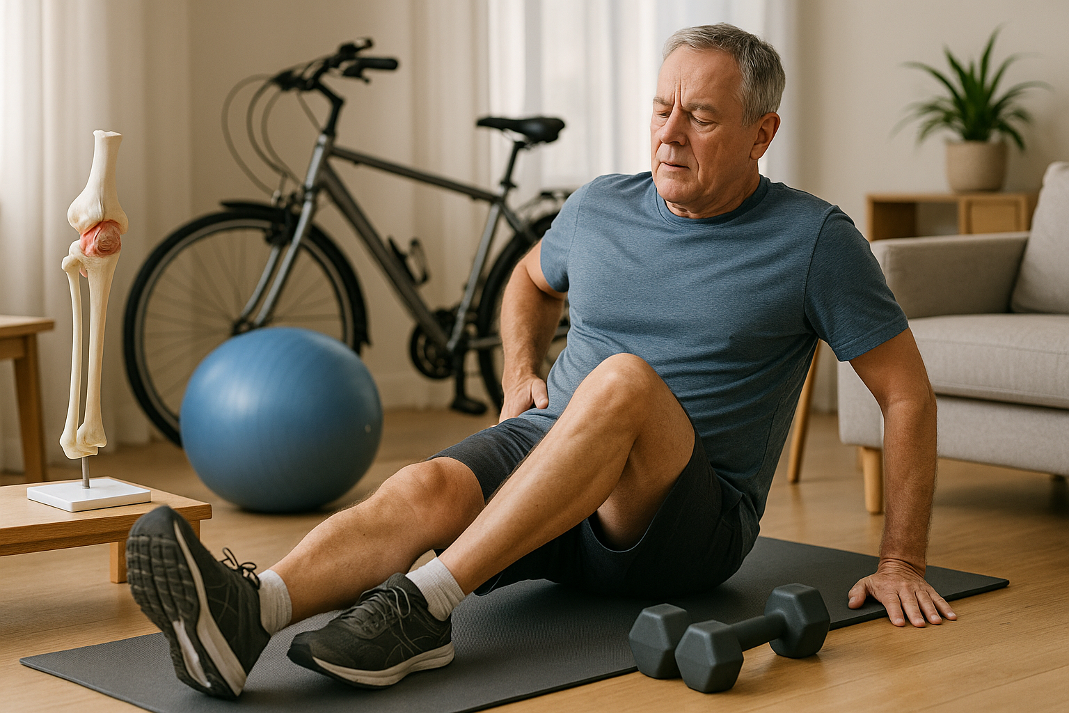 Beweglich bleiben trotz Arthrose: effektive Übungen für die Hüfte