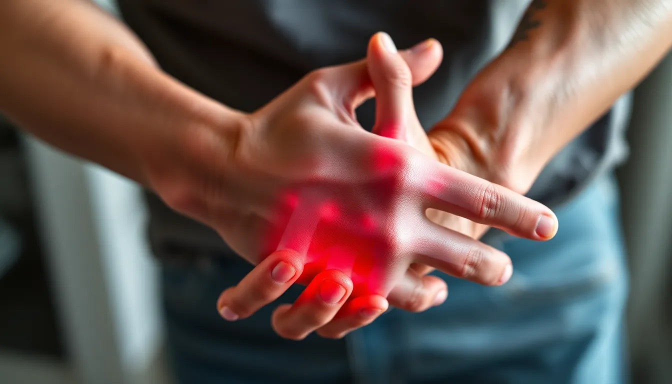 Linderung für schmerzende handgelenke entdecken