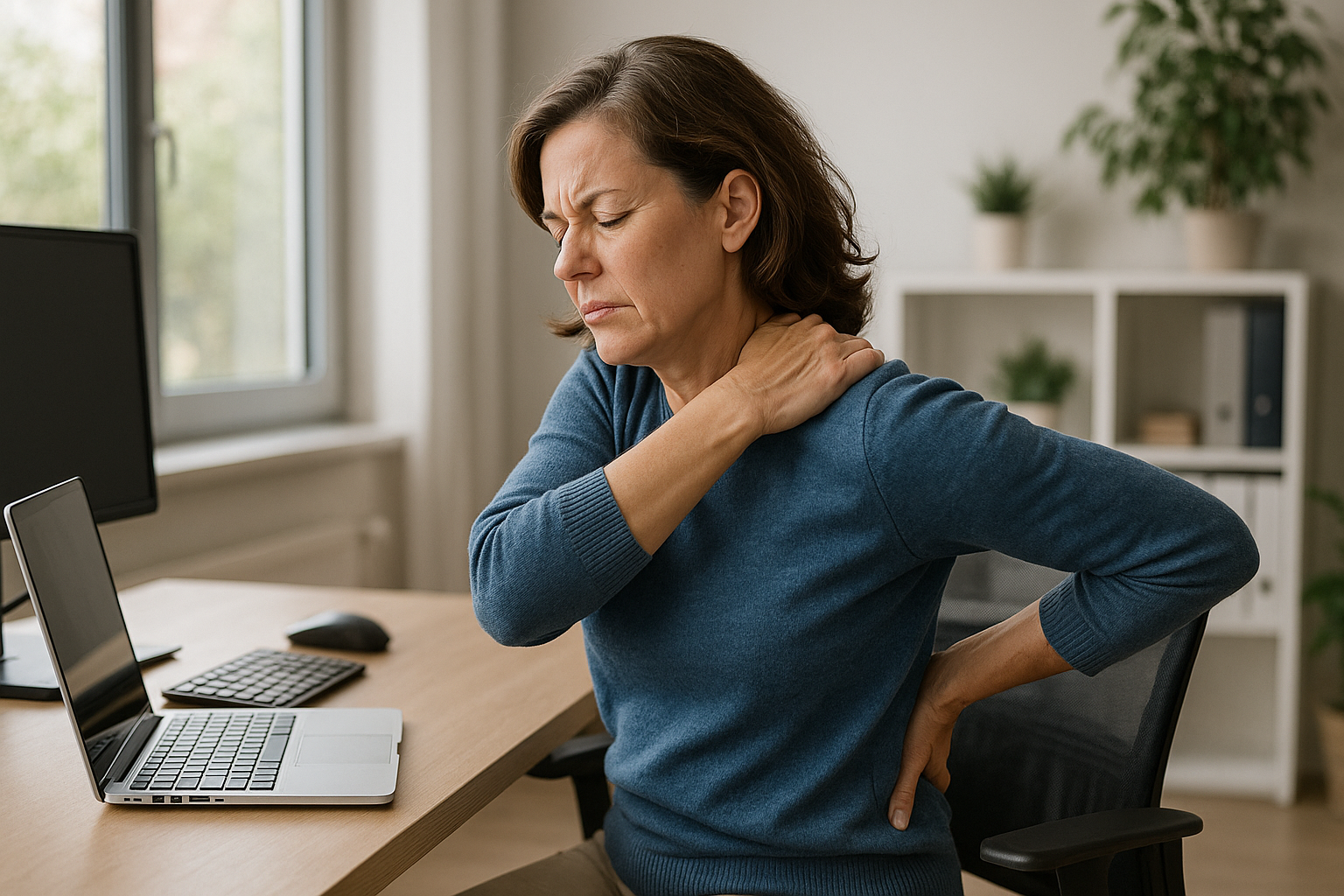 Befreie deinen oberen Rücken von schmerzhaften Verspannungen