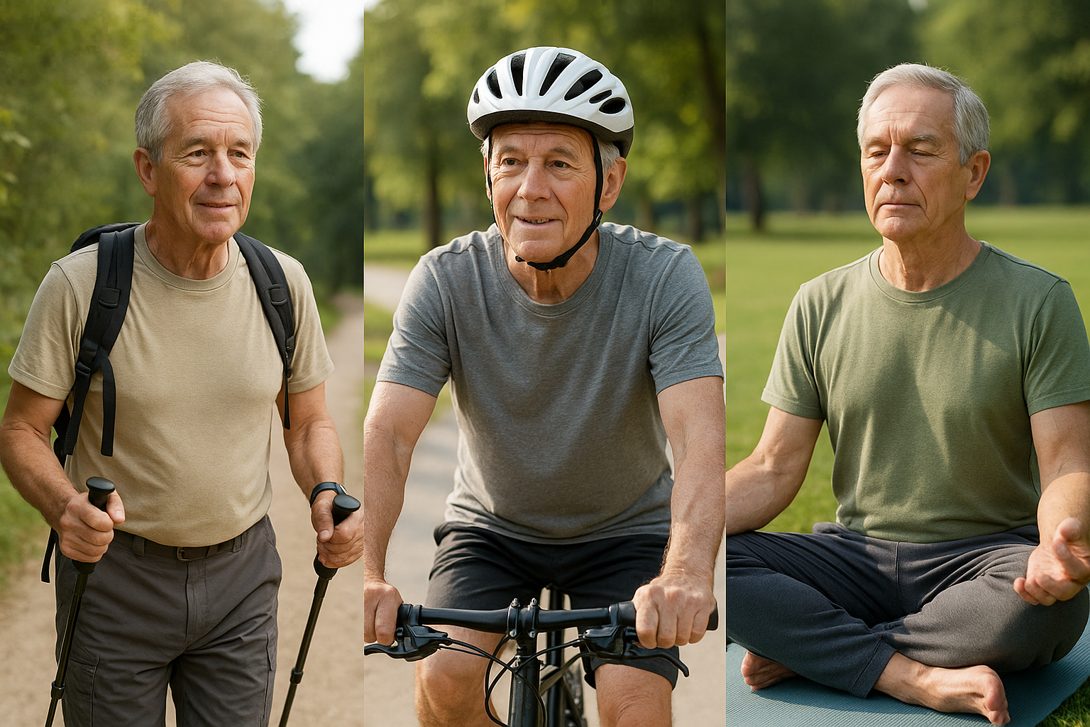 Sportliche Vitalität mit 70: So bleiben Sie aktiv und gesund