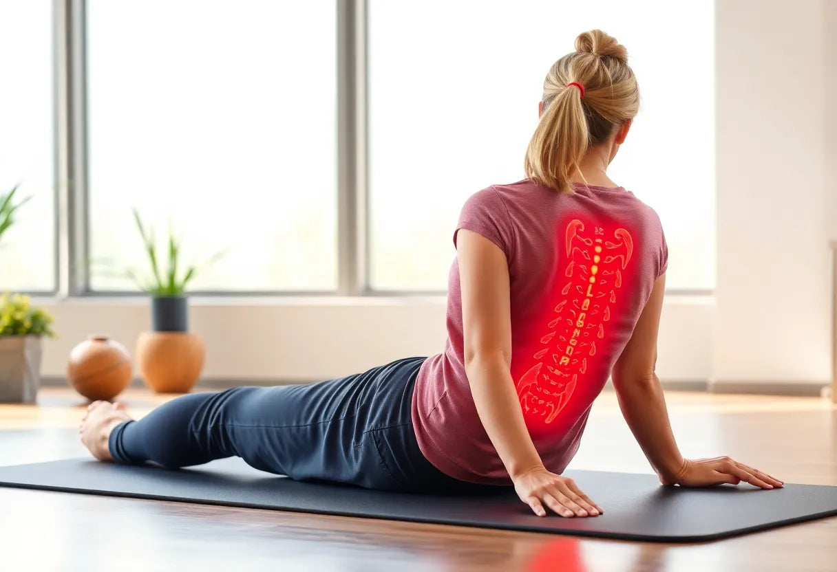 Sanfte Übungen gegen akute Rückenschmerzen im Lendenbereich