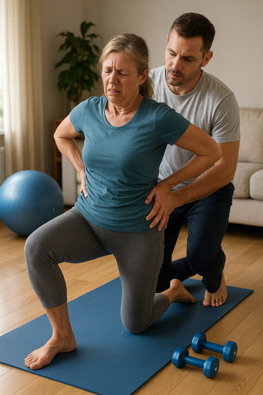 Übungsleser: effektive Übungen für eine schiefe Hüfte und Beckenschiefstand