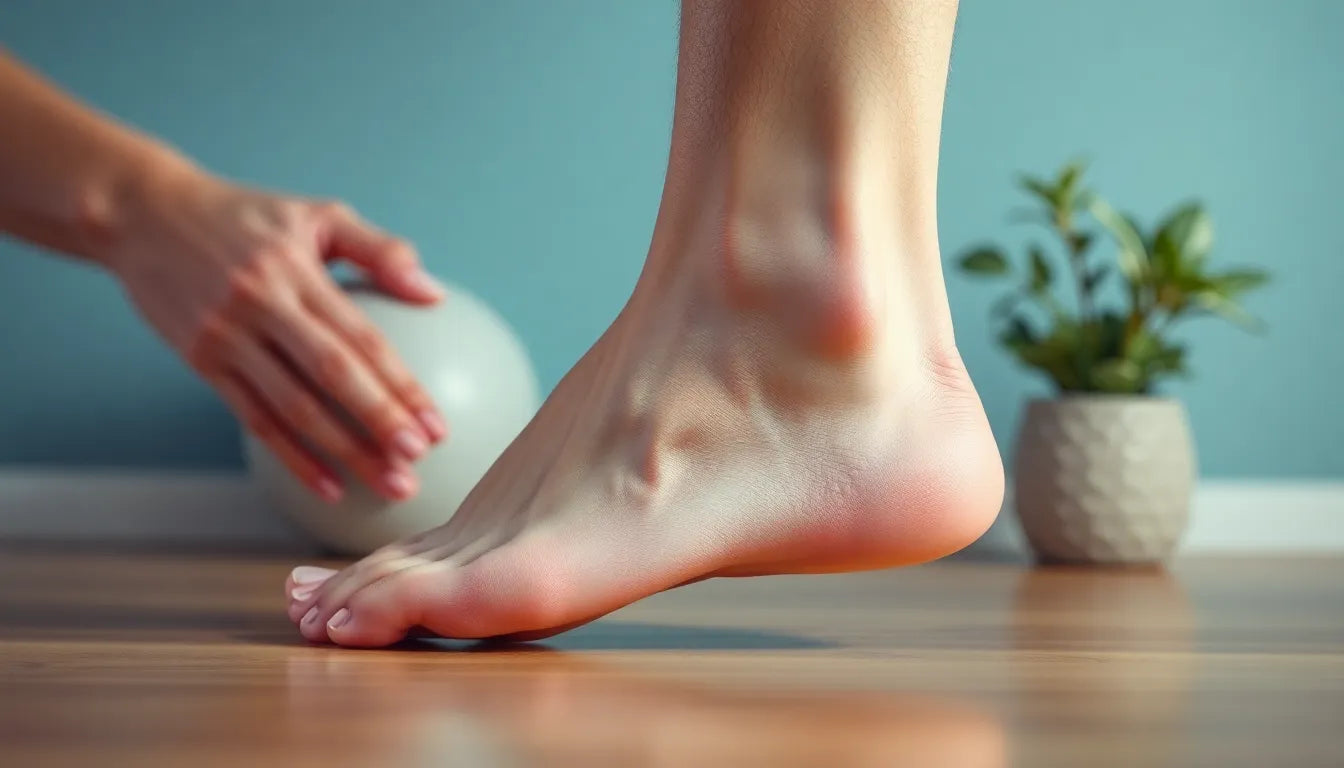 Übungsleser: effektive massage und dehnübungen gegen fersensporn schmerzen