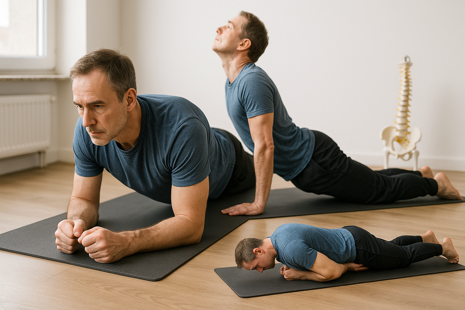 Schmerzfrei und stark: effektive Übungen bei Bandscheibenvorfall der Lendenwirbelsäule