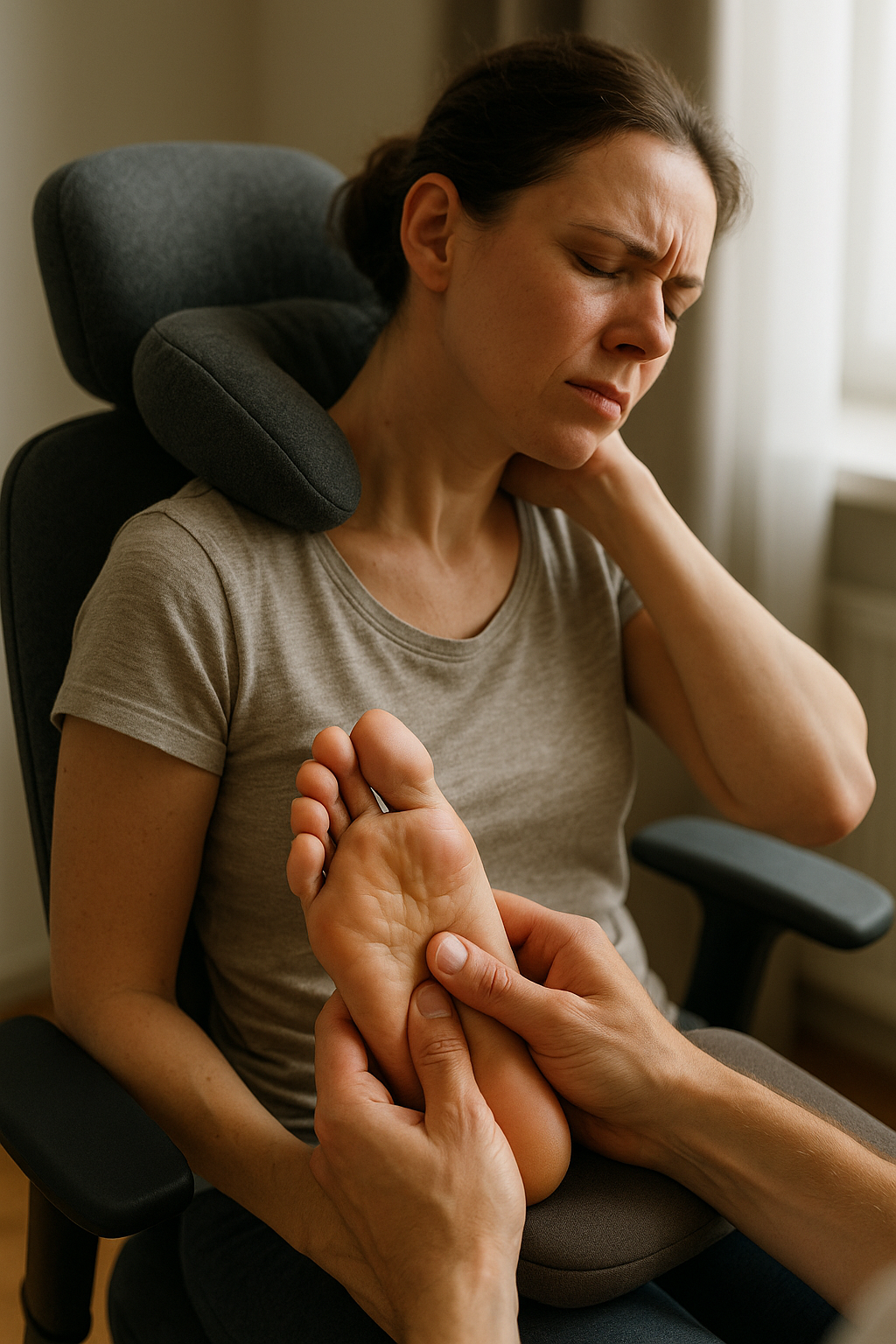 Erwecke deinen Nacken zum Leben: Reflexzonenmassage für Entspannung und Wohlbefinden