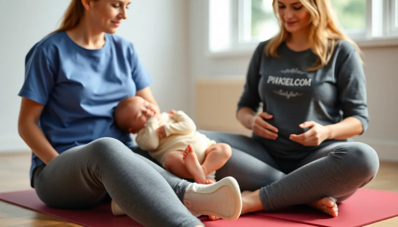 Effektives beckenbodentraining: Übungen für frischgebackene Mütter