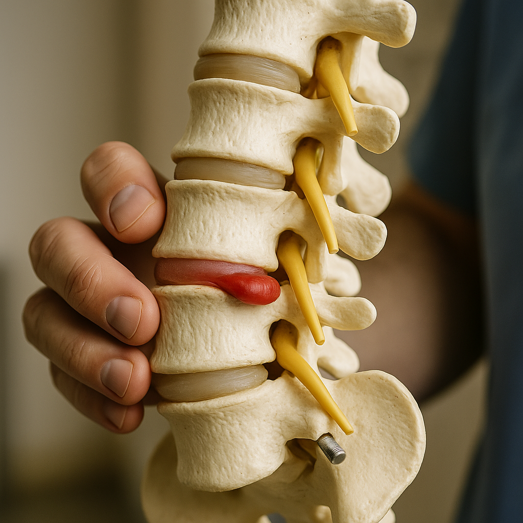 Rückenstärkung: was Sie über die Bandscheibe in der Lendenwirbelsäule wissen sollten