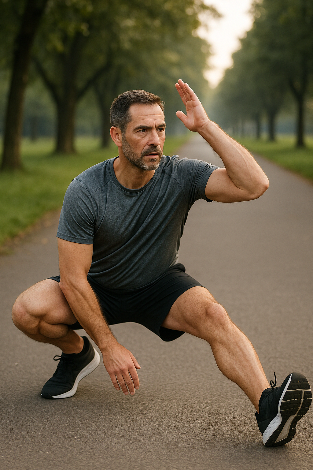 Effektive aufwärmübungen für einen dynamischen Laufstart