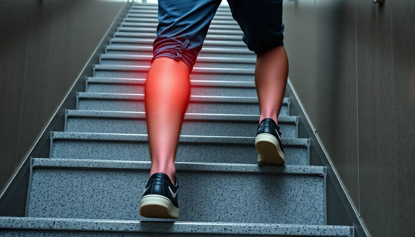 Knie schonen leicht gemacht: Tipps gegen Schmerzen beim Treppensteigen runter