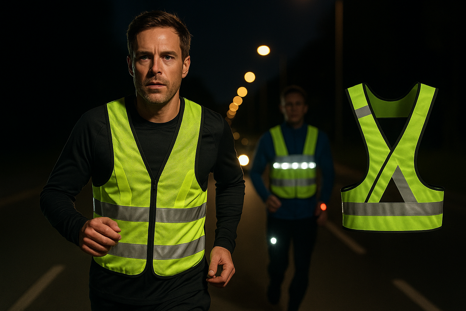Sicher durch die Nacht: die Vorteile einer reflektierenden laufweste