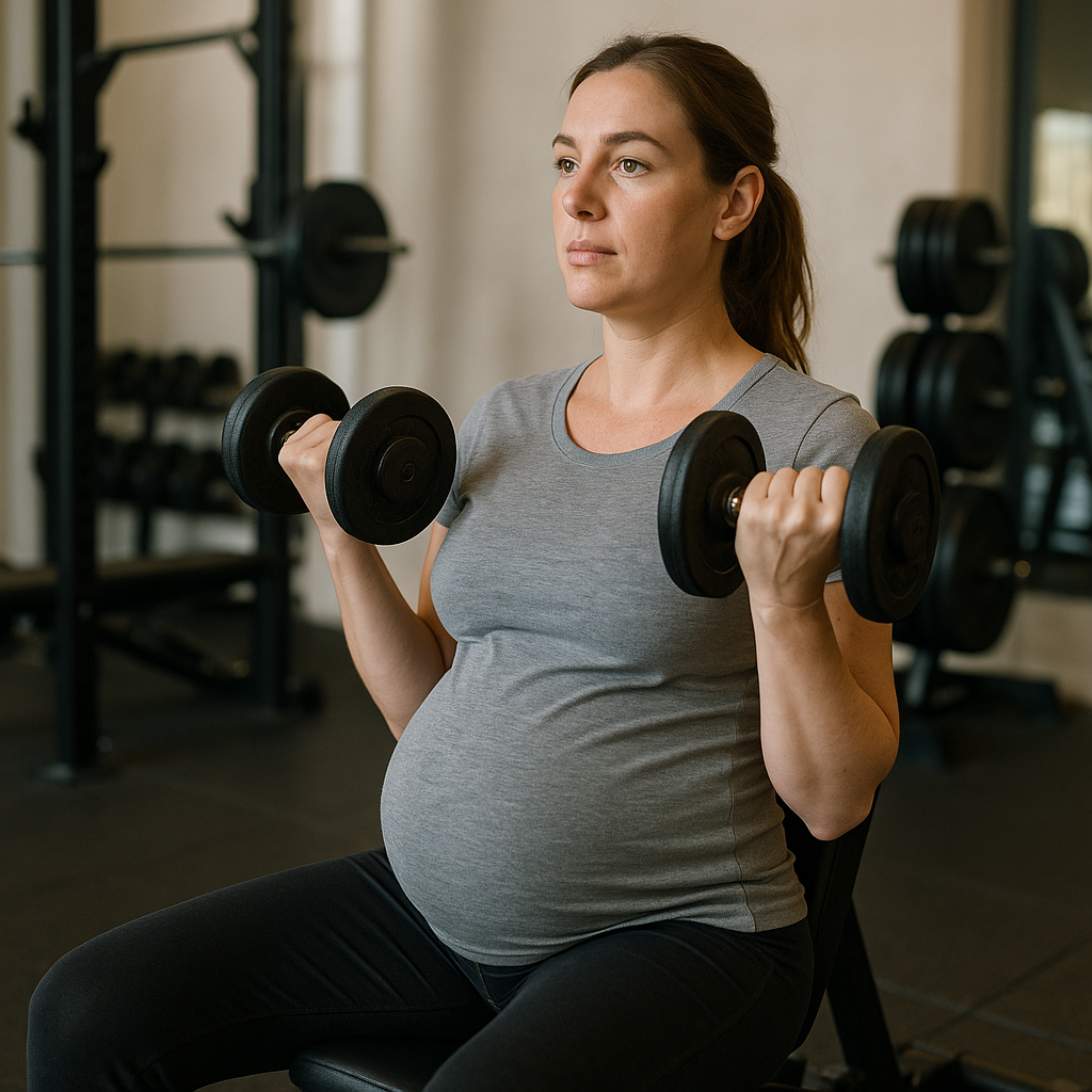 Krafttraining während der Schwangerschaft: sicher und effektiv für Mutter und Baby