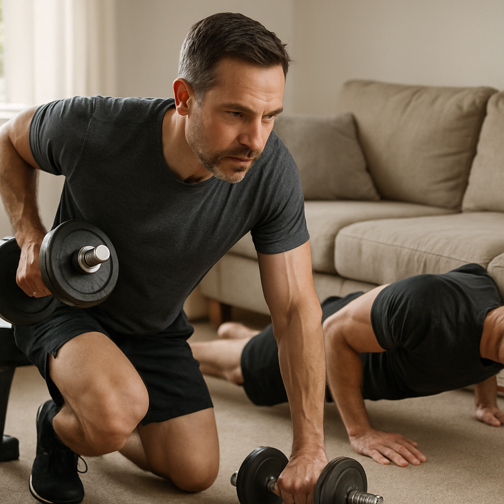 Maximale Ergebnisse mit minimalem Aufwand: effektives armtraining für zu Hause