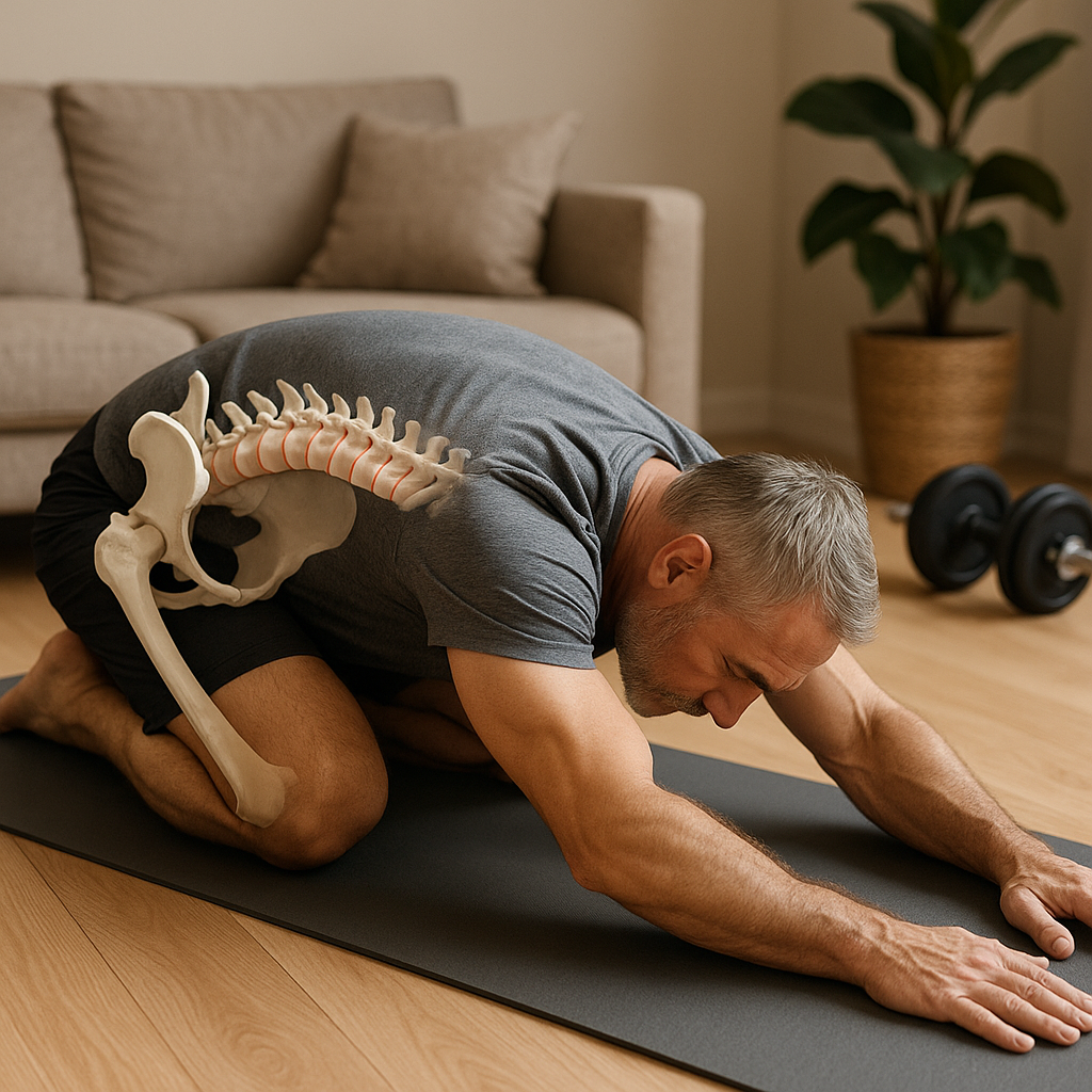 Lösen Sie Rückenschmerzen: effektive Dehnung der Lendenwirbelsäule entdecken