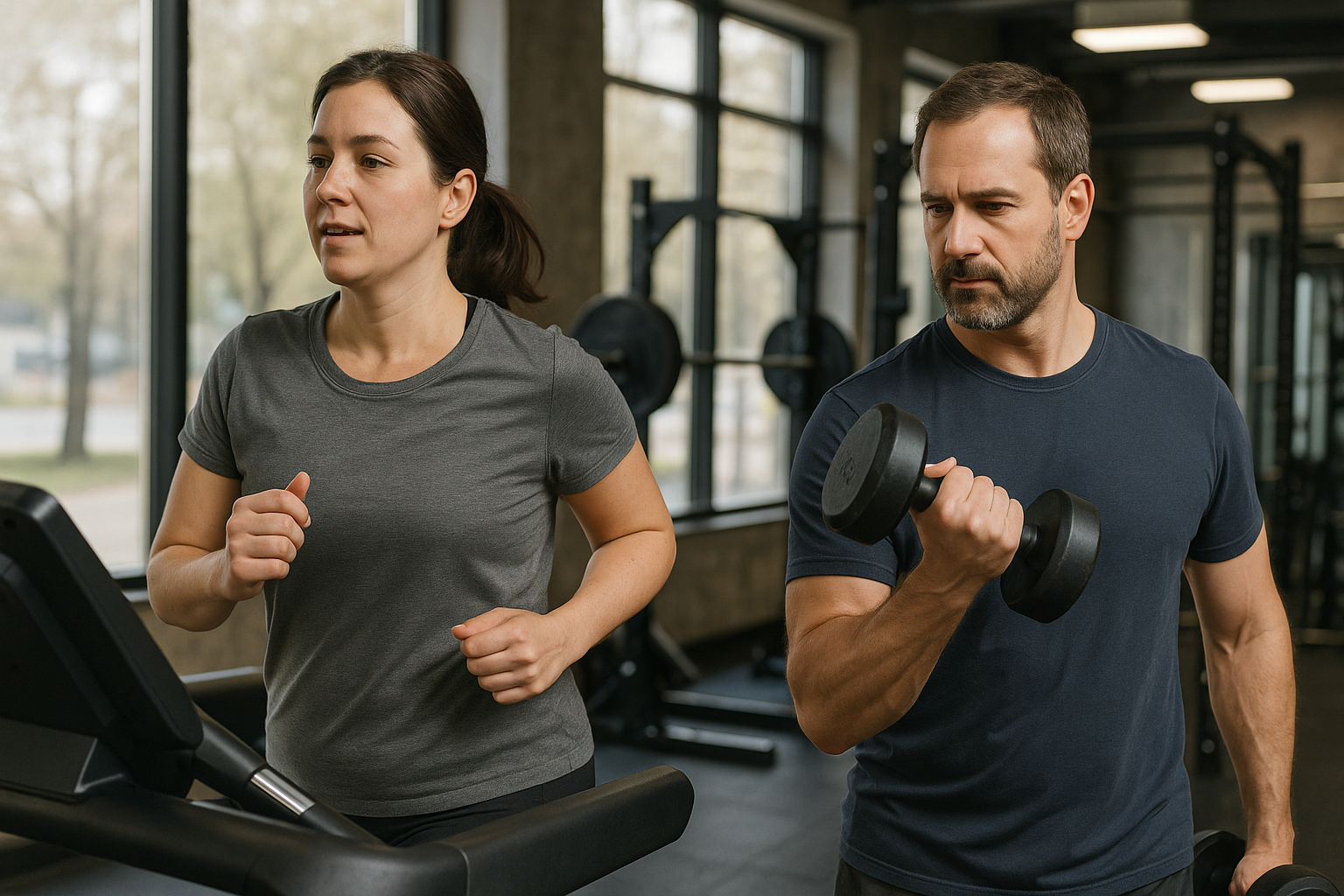 Entdecke die perfekte Balance: cardio und krafttraining für optimale Fitness