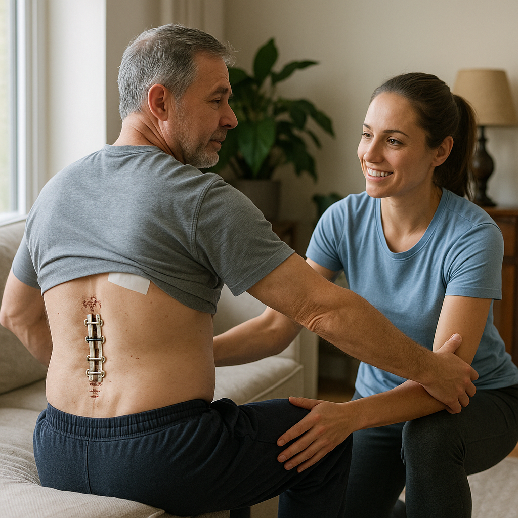 Erfahrungen nach einer Wirbelsäulenversteifung: Der Weg zur Schmerzfreiheit und Mobilität