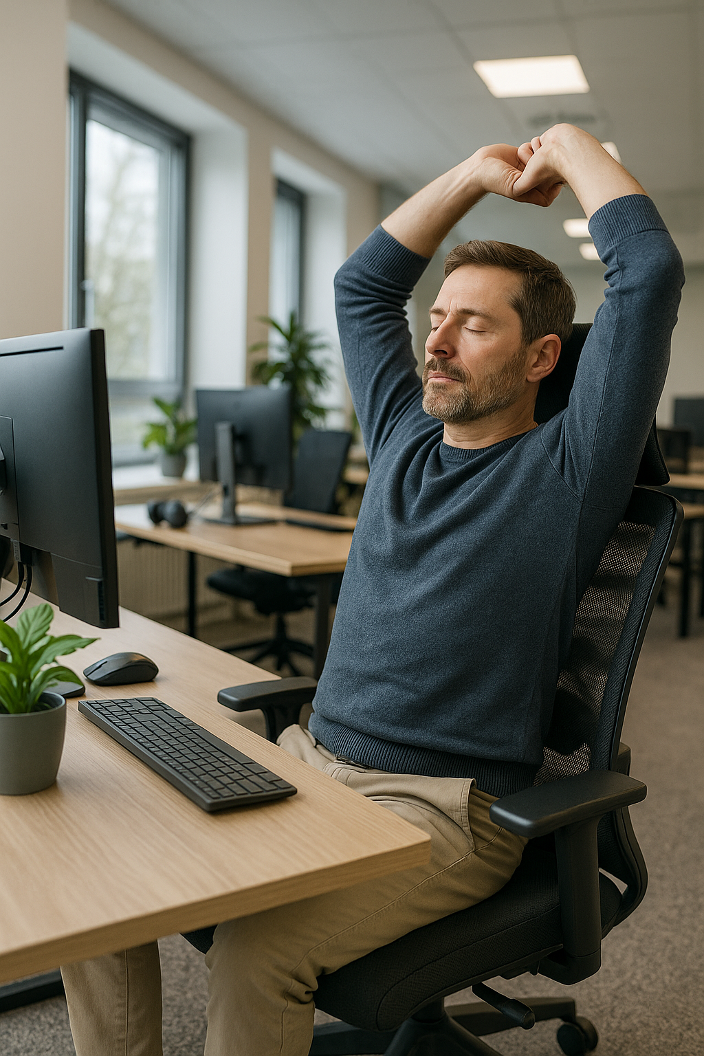 Gesunde arbeitsumgebung: der Schlüssel zu mehr Wohlbefinden und Produktivität im Büro