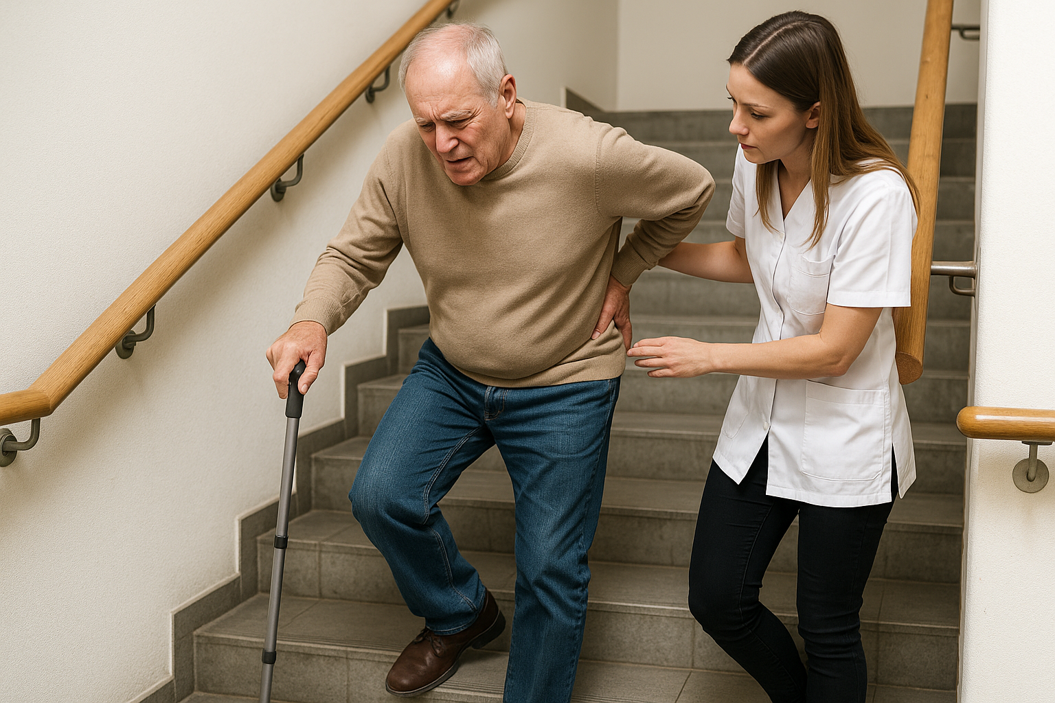 Treppensteigen mit spinalkanalstenose: So meistern Sie den Alltag schmerzfrei