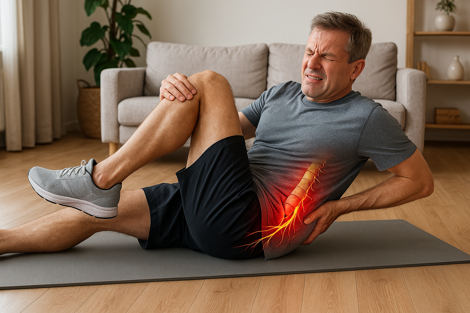 Übungsleser: effektive Übungen für eingeklemmte Nerven in der Lende