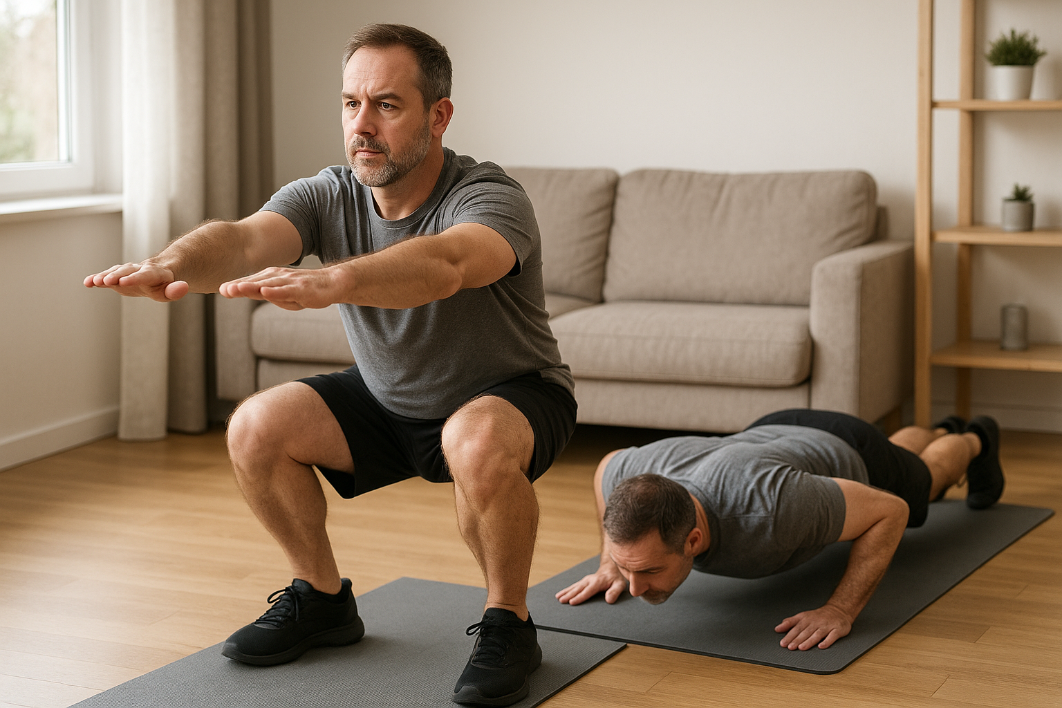 Effektives heimtraining ohne geräte: so bleibst du fit und gesund zuhause