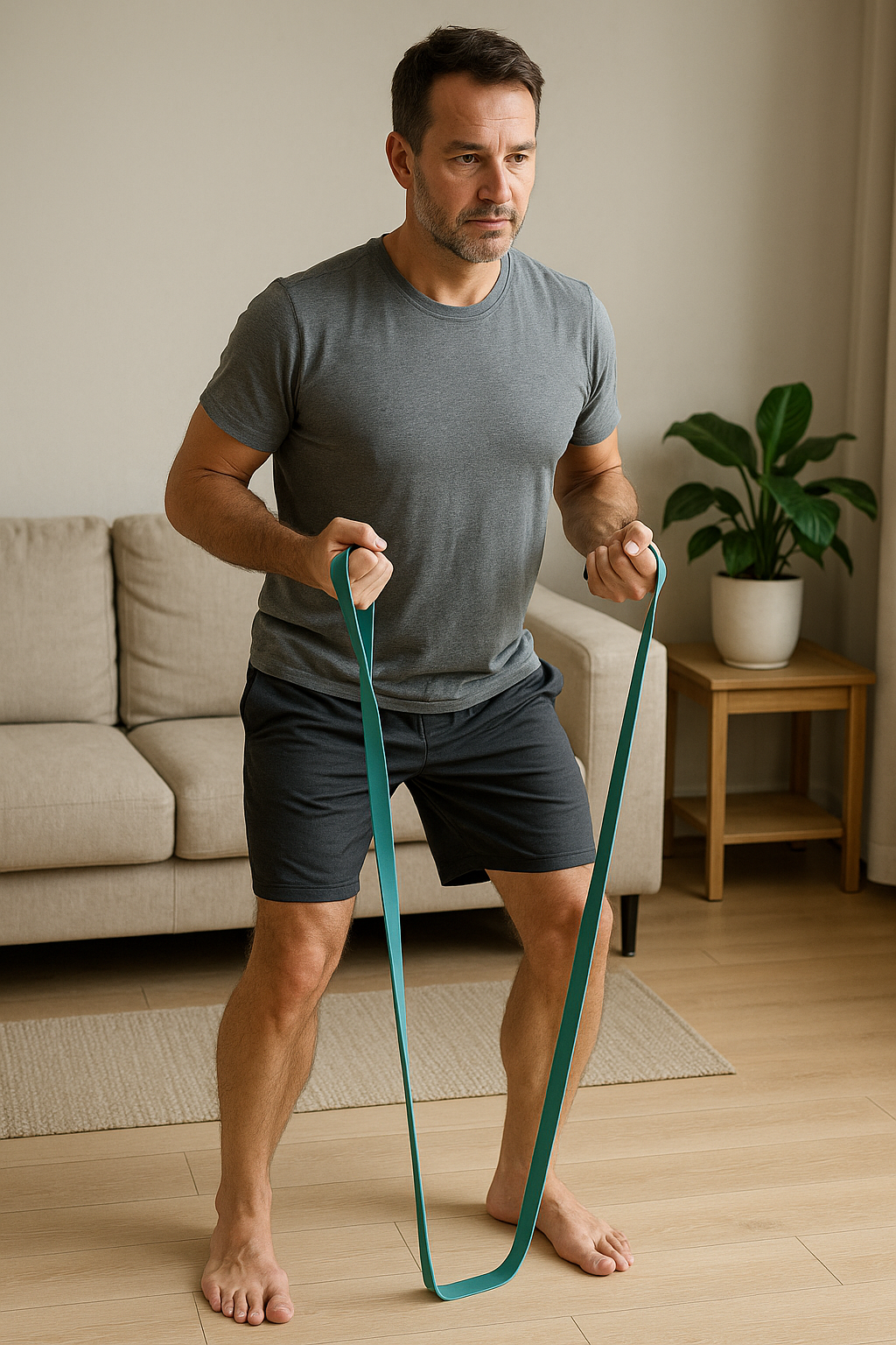 Entdecke die Vielseitigkeit von fitnessband für dein Heimtraining