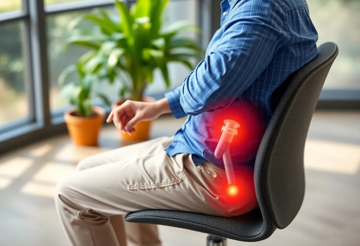 Schmerzfrei sitzen: Tipps gegen Gesäßschmerzen im Alltag