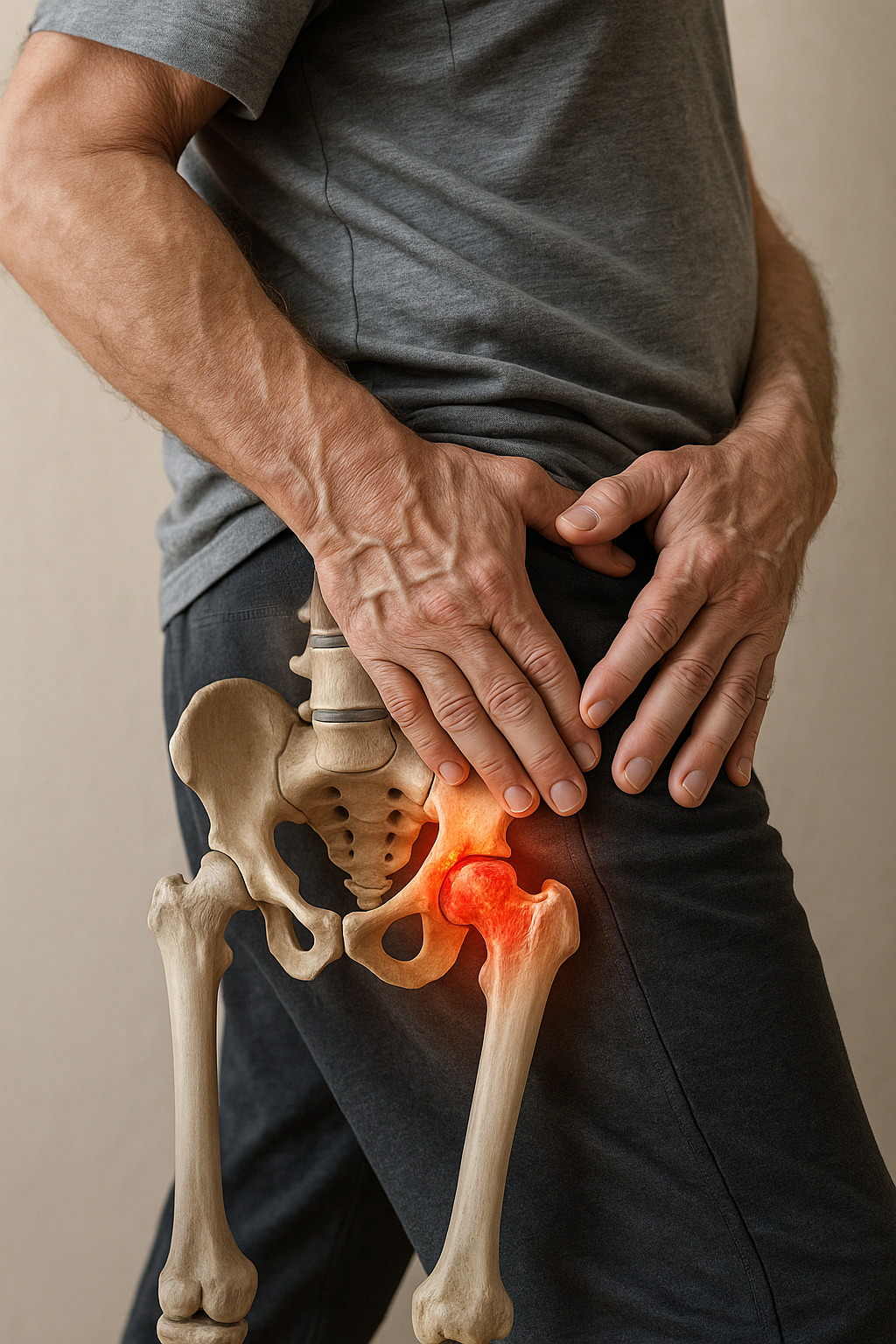 Hüften verstehen: Anatomie, Schmerzen und Wege zur Linderung